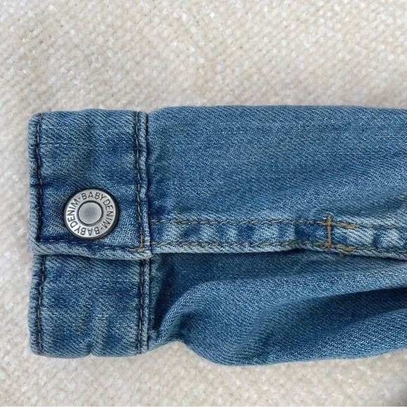 H&M baby denim jacket size 6m boy/girl - Picture 5 of 8